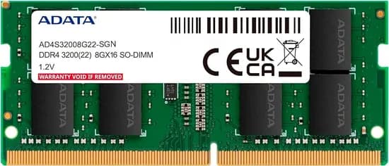 Memória para Notebook Adata 8GB 3200MHZ DDR4 AD4S32008G22-SGN