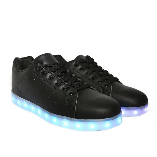 Tênis LED Gati TXL-19 Preto N. 28