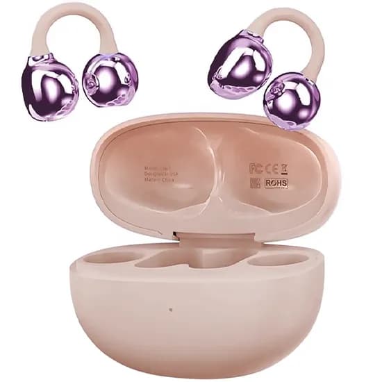 Fone de Ouvido Sem Fio G-Tide Clip 1 com Bluetooth - Rosa