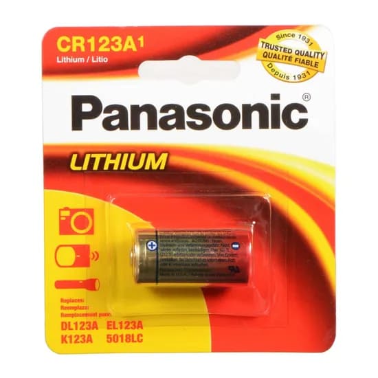 Bateria CR123A Panasonic