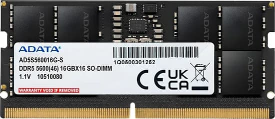 Memória para Notebook Adata 16GB 5600MHZ DDR5 AD5S560016G-s