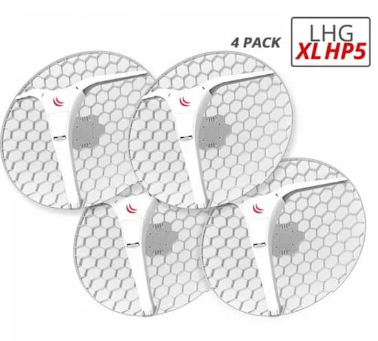 Mikrotik Routerboard RBLHG-5HPND-XL-BR (LHG XL HP5) 4 Pack