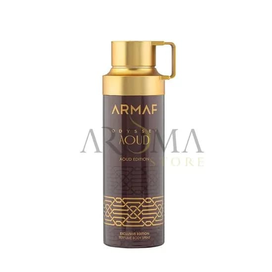 Spray Corporal Perfumado Armaf Odyssey Aoud Masculino 200ML