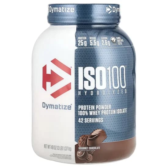 Dymatize Iso 100 Whey Protein 1.37KG - Gourmet Chocolate