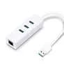 Adaptador USB-C para Rede RJ45 TP-Link UE330C Gigabit com 3 Portas USB 3.0