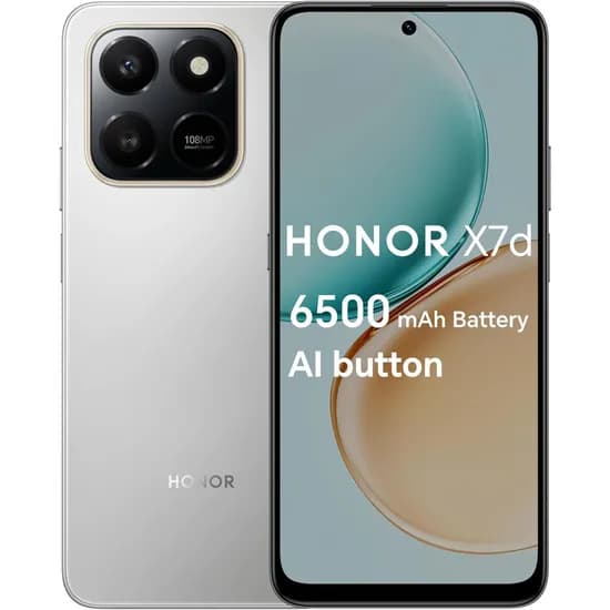 Celular Honor X7D - 6/256GB - 6.77" - Dual-Sim - Silver