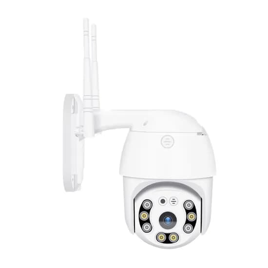Câmera CFTV IP Smart Wi-Fi HD Mini N3-200W 1080P Full HD Lente 4MM - App Icsee - Branco