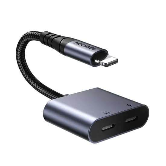 Adaptador de Audio 2 En 1 Joyroom SY-L02 Audio-Transfer Series (Lightning A Lightning