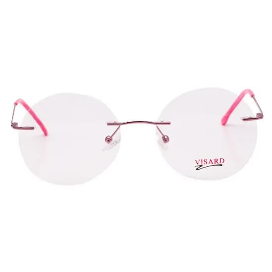 Armação para Óculos de Grau RX Visard Mod.7030 51-18-140 Col.02 - Rosa