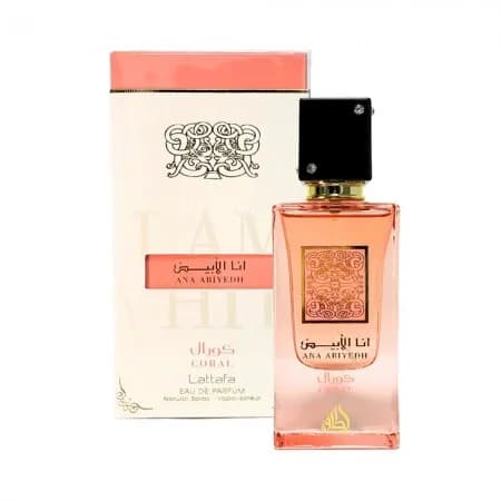 Perfume Lattafa Ana Abiyedh Coral Edp Unissex 60ML