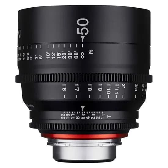Lente Cine Samyang Xeen Canon 50MM T1.5 Ef FF