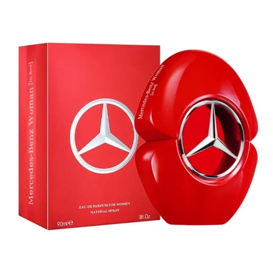Perfume Mercedes-Benz Woman In Red Eau de Parfum Feminino 90ML