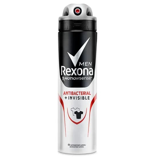 Desodorante Spray Rexona Antibac Invisible Men 150 ML