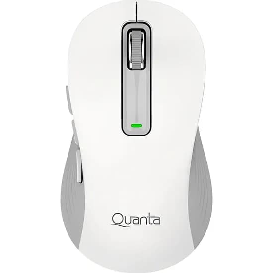 Mouse Quanta Click&Go QTMO140 Sem Fio - Branco