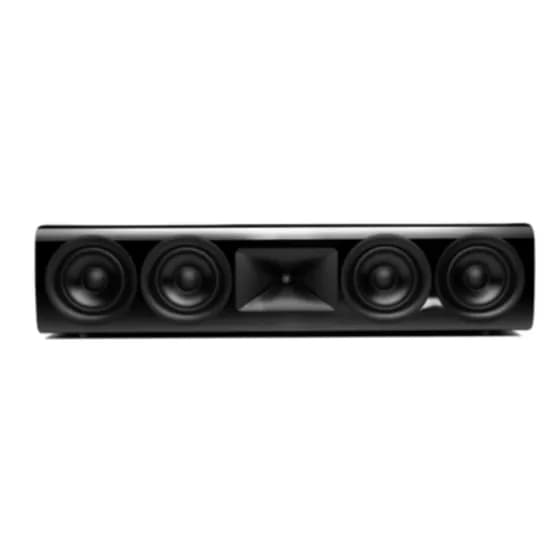 Caixa Central JBL HDI-4500 Caixa Center Channel 5.25" Black Unidade