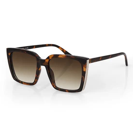Oculos de Sol Feminino Daniel Klein DK4312-3 / Estilo Borboleta - Animal Print