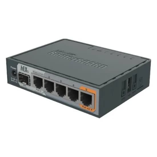 Mikrotik Routerboard RB760IGS Hex s 880MHZ 256MB Roteador Gigabit Ethernet
