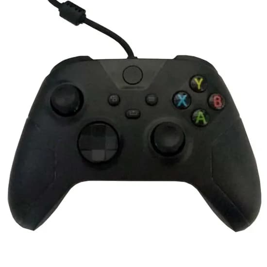 Controle Xbox One com Fio Preto Botões Extras