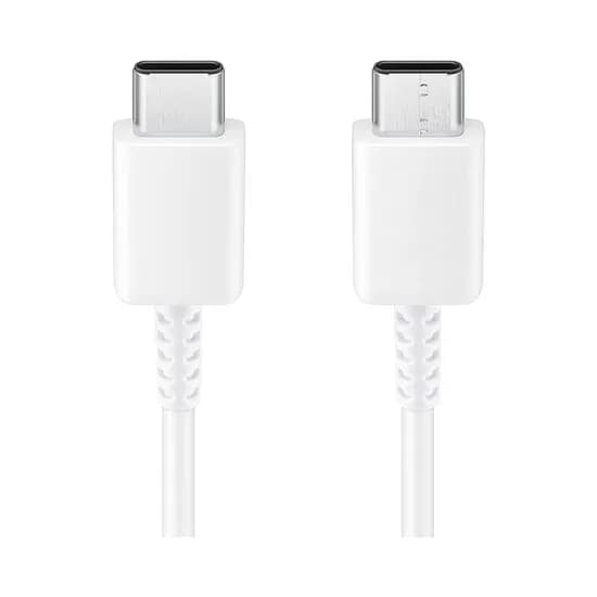 Cable Samsung EP-DA705 USB-C A USB-C 100 W EP-DA705BWEGWW 1 Metro Blanco
