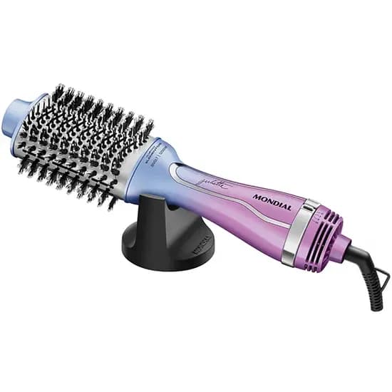 Escova Elétrica Mondial Juliette ES-JU-03 Con 1.300 Watts Bivolt - Azul/Roxo