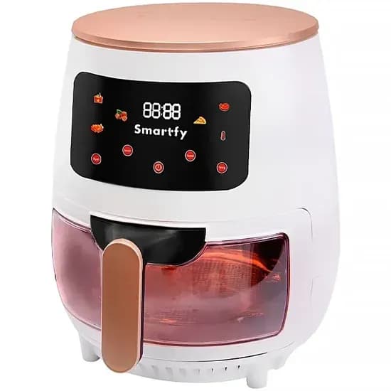 Freidora Eléctrica Smartfy Air Fryer AF01W 3.6L 900W 110V - Blanco