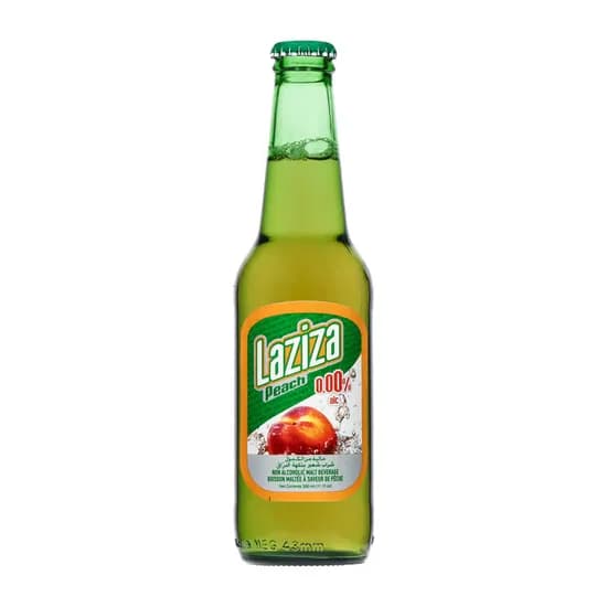 Cerveja Laziza Peach 0.00% 330ML