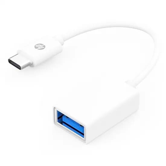 Cabo USB USB-C HP Otg DHC-TC105 White