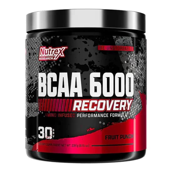 Nutrex Bcaa 6000 Recovery 237 G - Fruit Punch