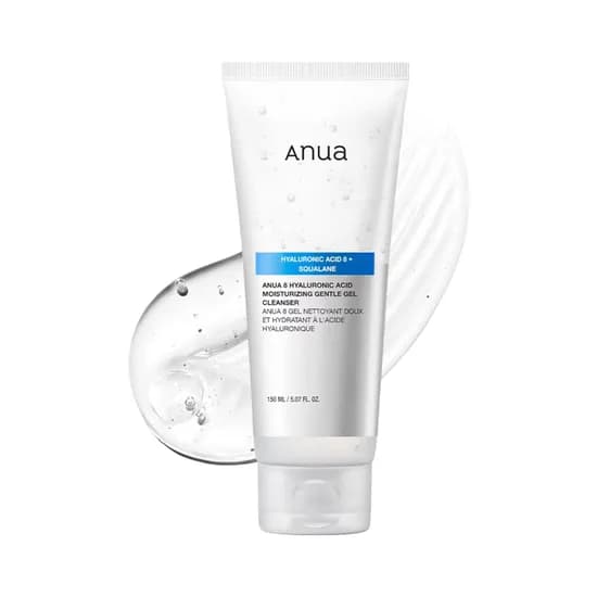 Gel Limpiador Anua Hyaluronic Acid 8 + Squalane 150ML