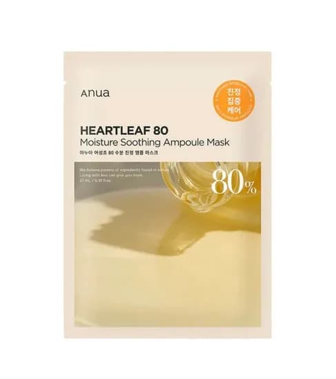 Anua Mascarilla Heartleaf 80 Moisture Ampoule 27ML